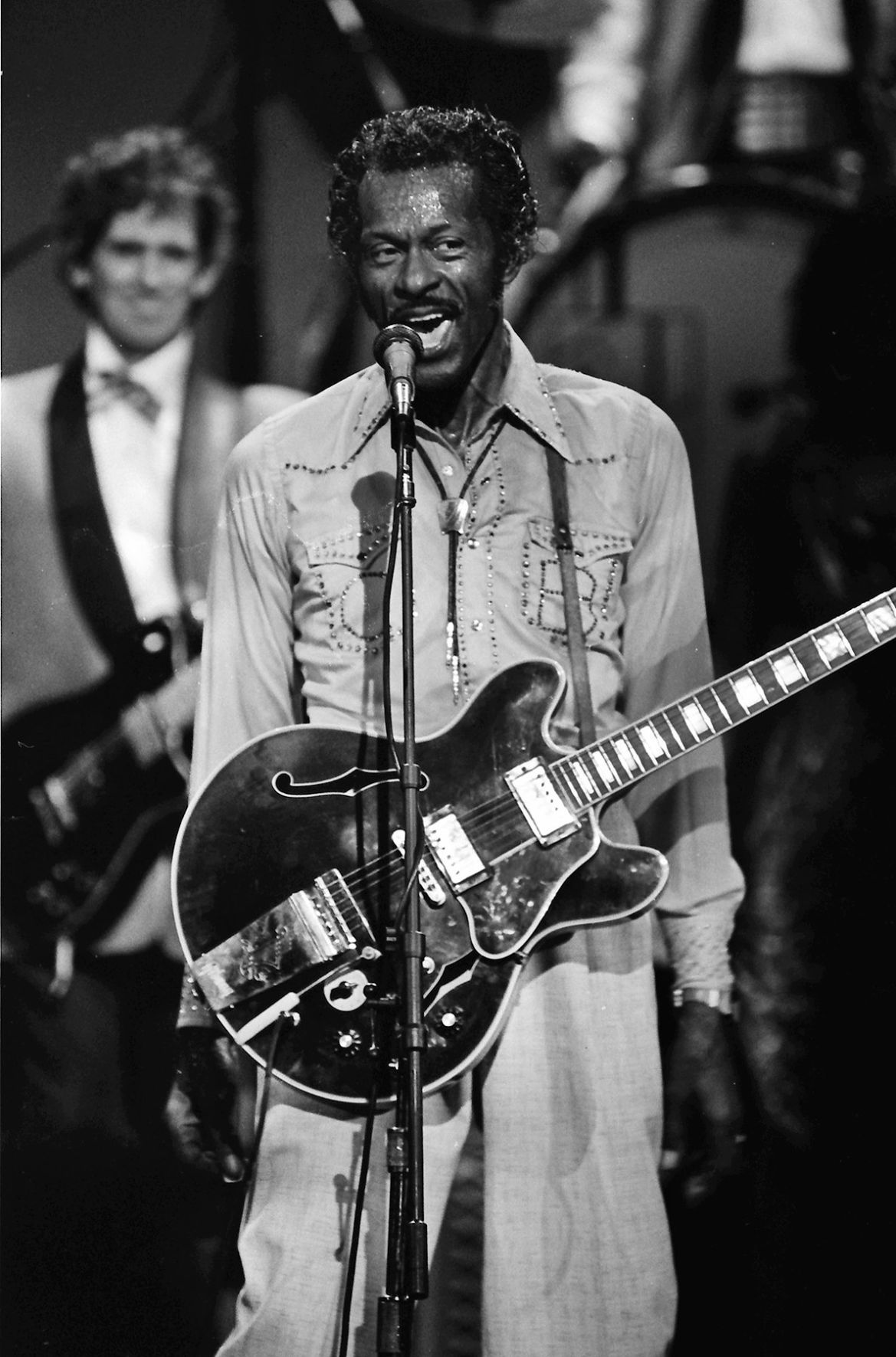 Chuck Berry's 60th birthday was a star-studded event